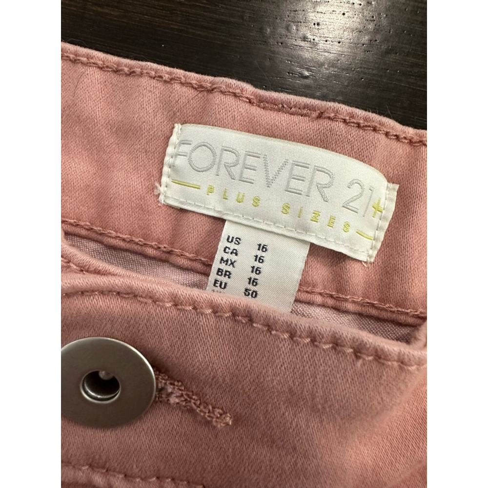 Women's Forever 21 Pink Pants Size 16 - Picture 5 of 6